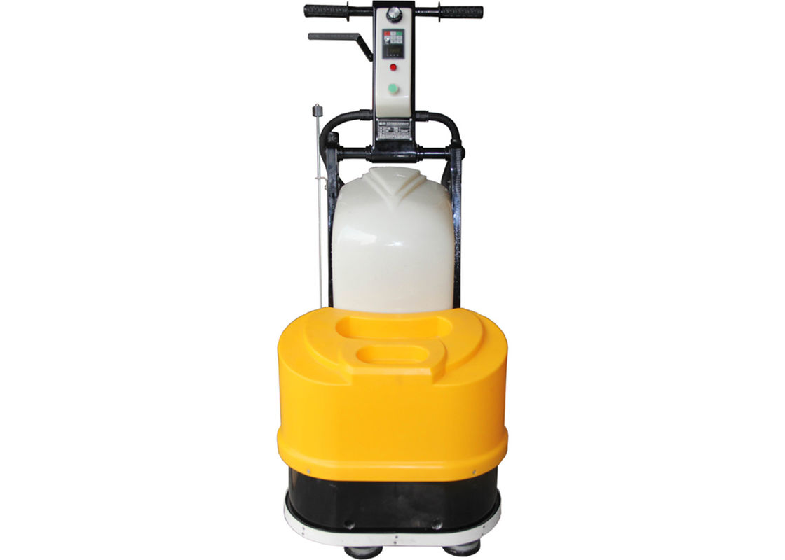 Single Phase Marble Stone Floor Polisher Machine With Magnetic Discs / 6 Heads