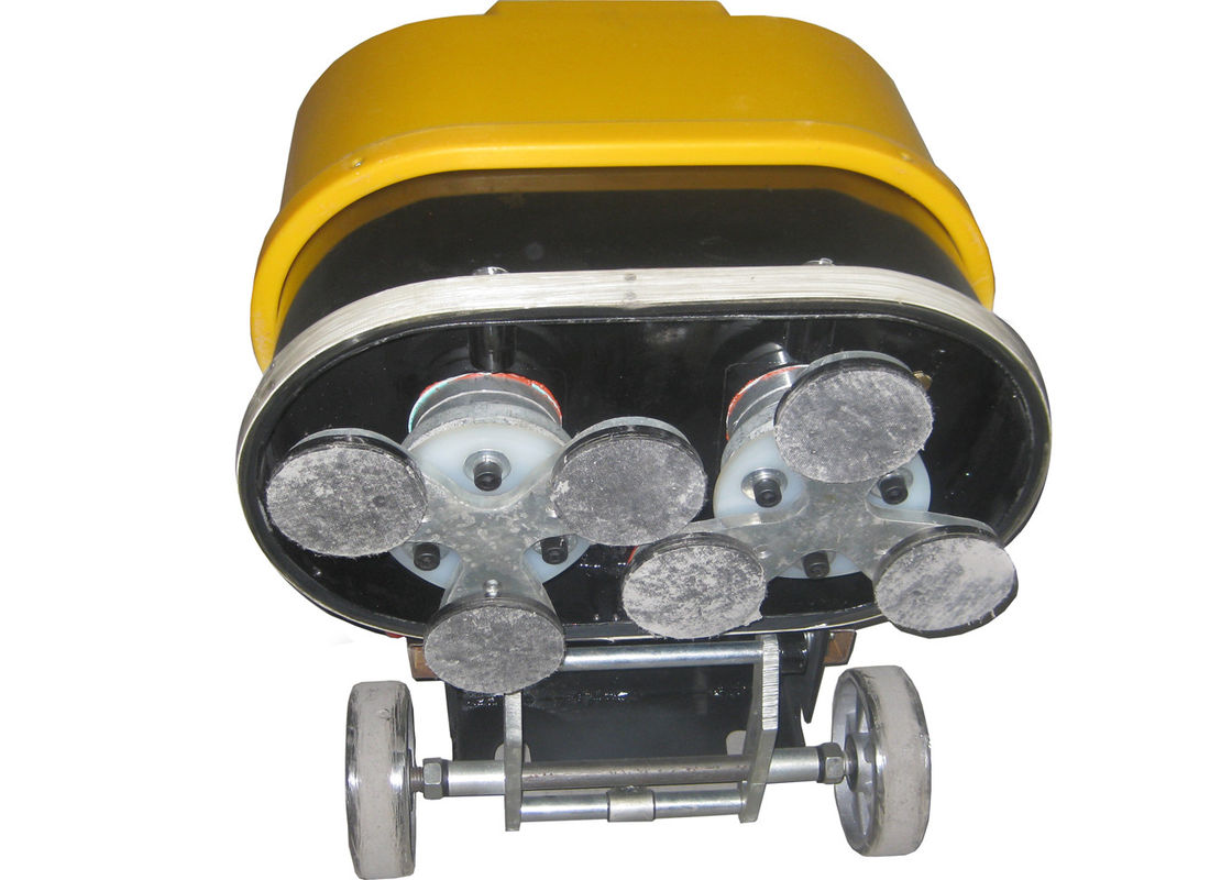 Single Phase Marble Stone Floor Polisher Machine With Magnetic Discs / 6 Heads