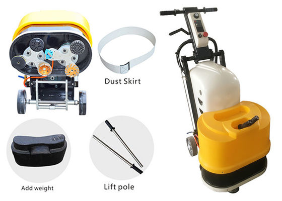 Kamienny beton 240 V 6 głowic Marmurowe lastryko do szlifierek 4KW do fasad